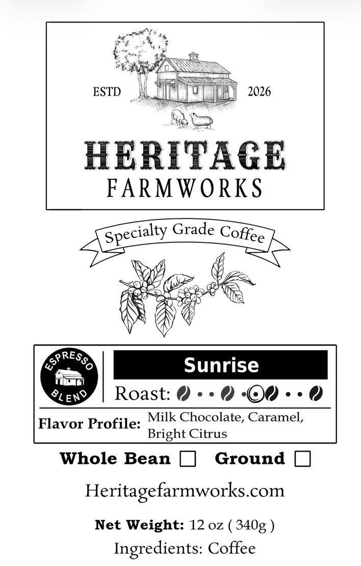 SUNRISE -  Espresso Blend