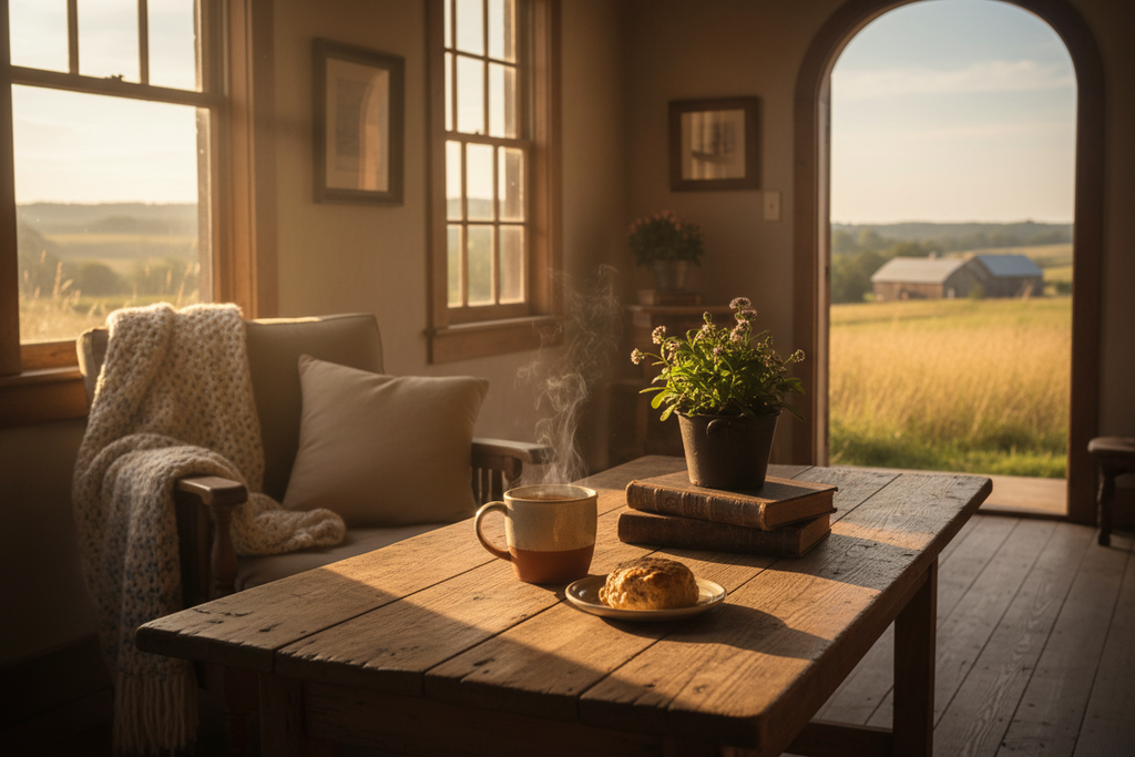 Coffee Break Rustic Farmhouse